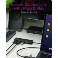 USB HUB ICY BOX IB-HUB1424-C3, USB-A/C na 4x USB-A 3.2 Gen 1