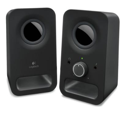 Zvočniki LOGITECH Z150, 2.0, 3W, črni