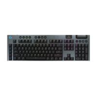 Tipkovnica LOGITECH Gaming G915 X Lightspeed Tactile, RGB, mehanička, brezžična, US Layout, črna