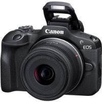 Digitalni fotoaparat CANON EOS R100 18-45 + 55-120, 25.8 Mpx, UHD 4K, crni