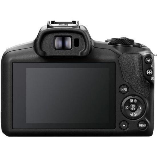 Digitalni fotoaparat CANON EOS R100 18-45 + 55-120, 25.8 Mpx, UHD 4K, crni
