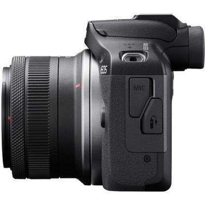 Digitalni fotoaparat CANON EOS R100 18-45 + 55-120, 25.8 Mpx, UHD 4K, crni