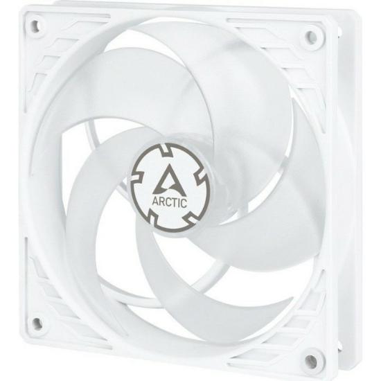 Ventilator ARCTIC P12 PWM PST, 120mm, 1800 okr/min, white/transparent
