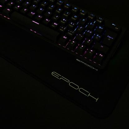 Tipkovnica EPOCH Kari, RGB, mehanička, brezžična, BT, UK/SLO/HR layout, črna, USB