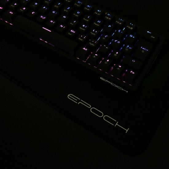 Tipkovnica EPOCH Kari, RGB, mehanička, brezžična, BT, UK/SLO/HR layout, črna, USB