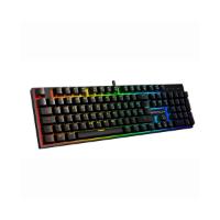 Tipkovnica EPOCH Rhea, RGB, mehanička, crveni switch, UK/SLO/HR layout, črna, USB