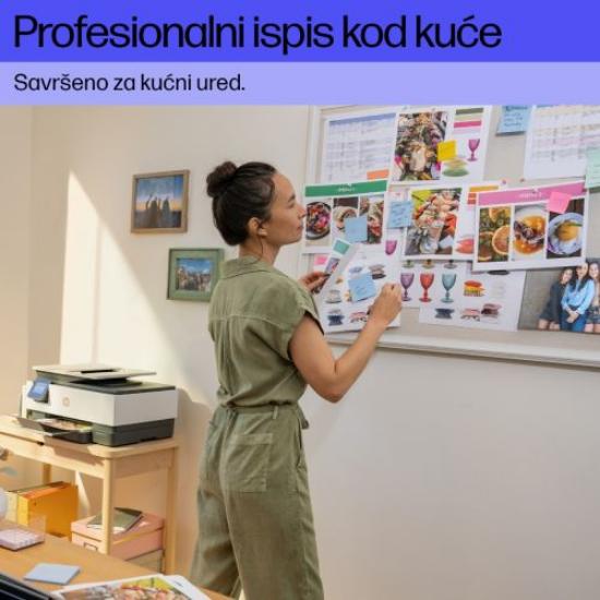 Multifunkcijski Tiskalnik HP OfficeJet Pro 8122e , 405U3B, Tiskalnik/scanner/copy, 4800dpi, WiFi, LAN, USB, beli, Instant Ink