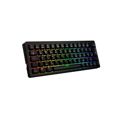 Tipkovnica EPOCH Kari, RGB, mehanička, brezžična, BT, UK/SLO/HR layout, črna, USB