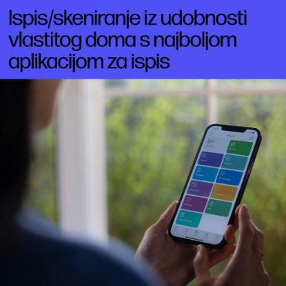 Multifunkcijski Tiskalnik HP OfficeJet Pro 8122e , 405U3B, Tiskalnik/scanner/copy, 4800dpi, WiFi, LAN, USB, beli, Instant Ink