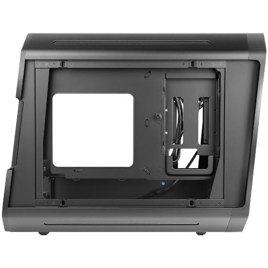 Ohišje ANTEC Dark Cube, MINI, mATX, črno, bez napajalnika