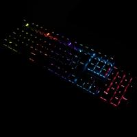 Tipkovnica EPOCH Rhea, RGB, mehanička, crveni switch, UK/SLO/HR layout, črna, USB