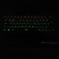 Tipkovnica EPOCH Kari, RGB, mehanička, brezžična, BT, UK/SLO/HR layout, črna, USB