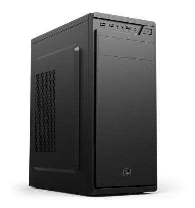 Ohišje BIT FORCE PHANTOM BS-2, MIDI, ATX, črno, bez napajalnika