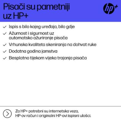 Multifunkcijski Tiskalnik HP OfficeJet Pro 8122e , 405U3B, Tiskalnik/scanner/copy, 4800dpi, WiFi, LAN, USB, beli, Instant Ink
