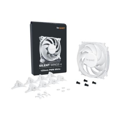 Ventilator BE QUIET Silent Wings 4, 120mm, 1600 okr/min, PWM, beli