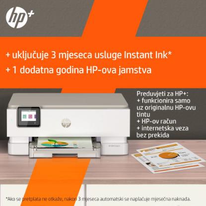 Multifunkcijski Tiskalnik HP ENVY Inspire 7220e, 242P6B, USB, WiFi, beli, Instant Ink