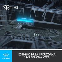 Miška LOGITECH Gaming G903 Hero, bežični, 25600dpi, črni, USB