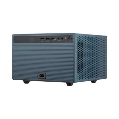 Projektor LED, VIEWSONIC LX60HD, 1920x1080, 630 ANSI lumena, 4200:1, HDMI, USB, WiFi, Google TV, zvučnici, plavi