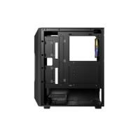 Ohišje EPOCH AX61 Elite, prozor, MIDI, ATX, črno, + 750W Atom V750 napajanje