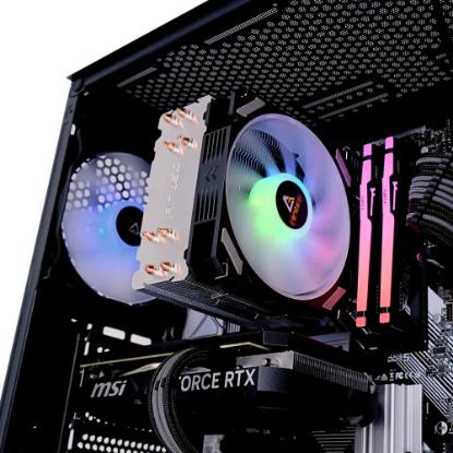 Računalnik EPOCH Antares / Core i5 14400F, 16GB DDR5, 1TB SSD NVMe, nVidia GeForce RTX 4060 Ti 16GB, WiFi, Windows 11, črno