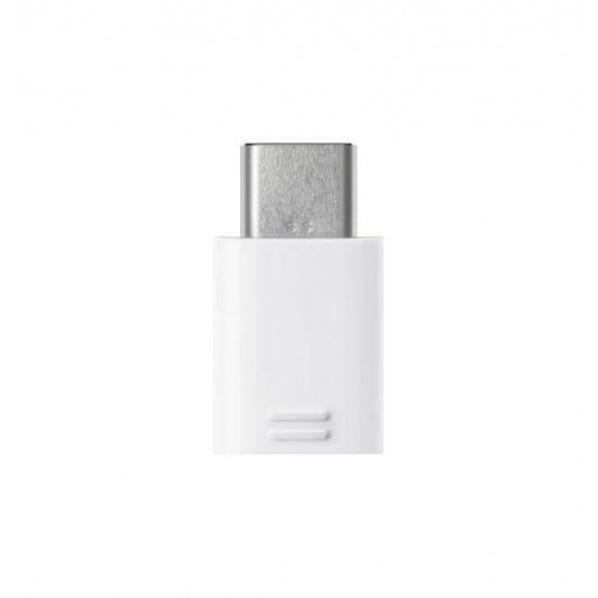 Adapter SAMSUNG, USB-C (M) na micro USB (Ž), beli