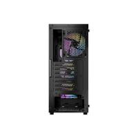 Ohišje EPOCH AX61 Elite, prozor, MIDI, ATX, črno, + 750W Atom V750 napajanje