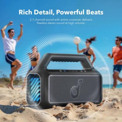 Zvučnik ANKER SoundCore Boom 2, BT, 80W, vodootporan, crni