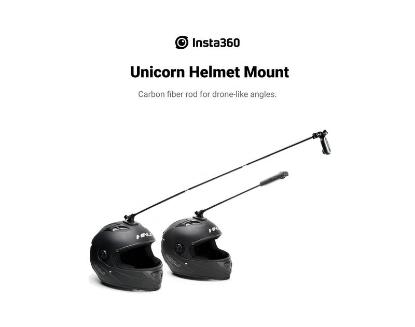 Dodatak za sportske kamere INSTA360 Unicorn Helmet Chin Mount