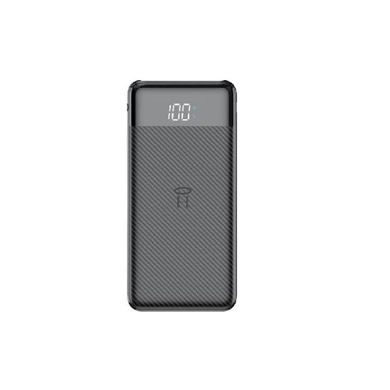 Mobilni USB polnilec VEGER L11, LED, 10000 mAh,črni