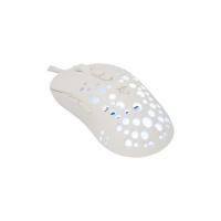Miška WHITE SHARK Tristan 2, optički, 12800dpi, beli