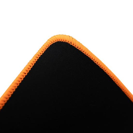 Podloga za miško BARACUDA BGMP-011 Walrus XL, 800x400, črno-oranžna