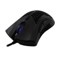Miška BARACUDA BGM-031 Coral, RGB, optički, 12800dpi, črni