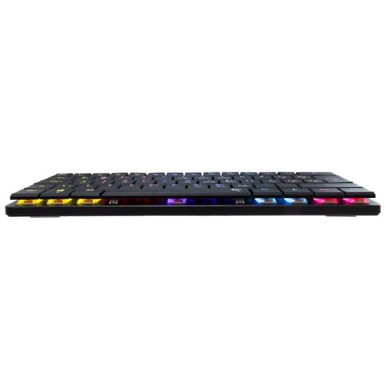 Tipkovnica WHITE SHARK GK-006112 Nagamaki, RGB, crveni switch, mehanička, UK/SLO/HR, USB, črna