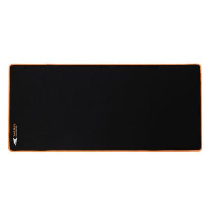 Podloga za miško BARACUDA BGMP-011 Walrus XL, 800x400, črno-oranžna