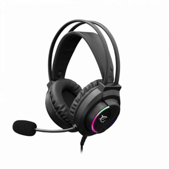 slušalke WHITE SHARK GH-2044 Wolf, RGB, črne