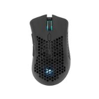 Miška WHITE SHARK Lionel, RGB, optički, bežični, 10000dpi, črni