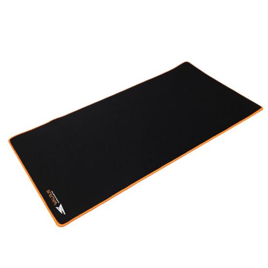 Podloga za miško BARACUDA BGMP-011 Walrus XL, 800x400, črno-oranžna