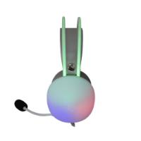 slušalke WHITE SHARK GH-2342 Firefly, LED, bele