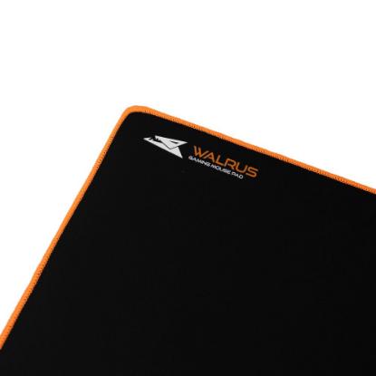 Podloga za miško BARACUDA BGMP-011 Walrus XL, 800x400, črno-oranžna