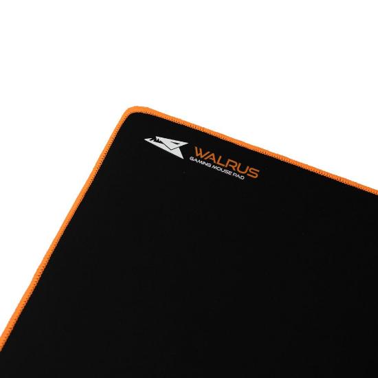 Podloga za miško BARACUDA BGMP-011 Walrus XL, 800x400, črno-oranžna