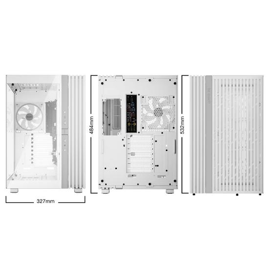 Ohišje BE QUIET Light Base 900 FX, E-ATX, belo, bez napajalnika
