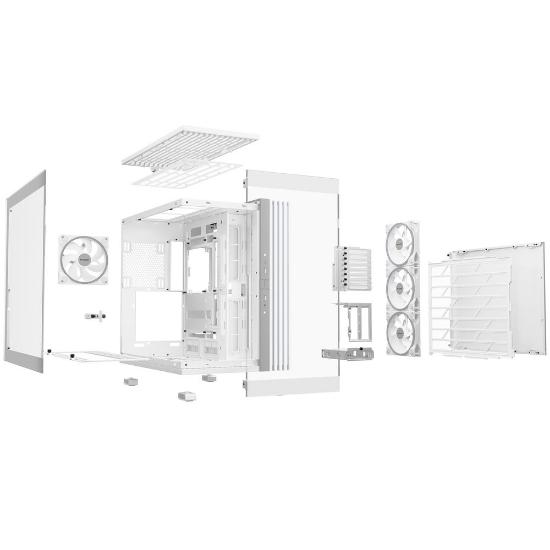 Ohišje BE QUIET Light Base 900 FX, E-ATX, belo, bez napajalnika