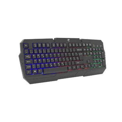 Tipkovnica WHITE SHARK GK-2105 Dakota, LED, črna, USB