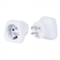 Putni adapter RIVACASE PS4301, EU-US, beli