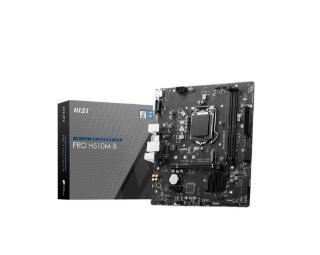 Matična plošća MSI Pro H510M-B, Intel H470, DDR4, mATX, s. 1200 - 10. Gen procesorja