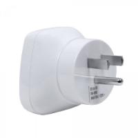 Putni adapter RIVACASE PS4301, EU-US, beli
