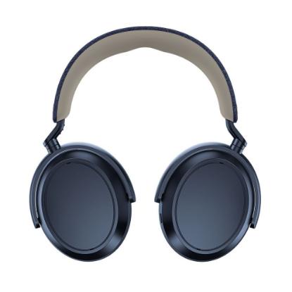 slušalke SENNHEISER Momentum 4 Denim, brezžične, modre, ruksak Travelite Basics