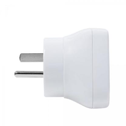 Putni adapter RIVACASE PS4301, EU-US, beli