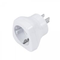 Putni adapter RIVACASE PS4301, EU-US, beli