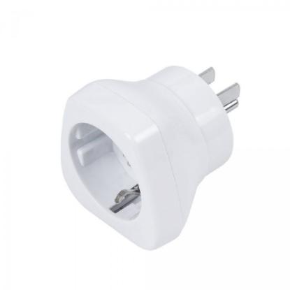 Putni adapter RIVACASE PS4301, EU-US, beli